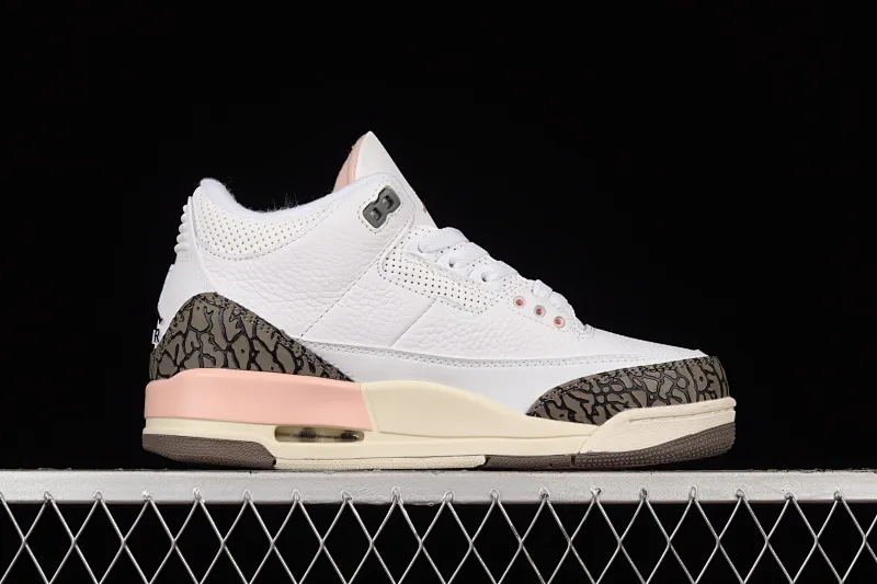 All categories Air Jordan Jordan series basketball shoes Air Jordan 3 Air Jordan 3 "Atmosphere" AJ3 Joe 3 white powder CK9246-102